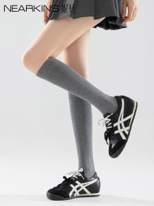 NEARKINS | Strong Compression Slimming Womens Thin Grey Socks