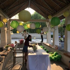 1pc Paper Lantern 4 "6" 8 "10" 12 "14" 16 "Wedding Birthday Party Scene Decoration Live Atmosphere Circular Folding Decorative