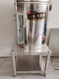 Stainless Steel Storage Rack Disinfection Cabinet Rack Restaurant Soup Bucket Insulation Bucket Bracket Rice Surface Fuel Tank Bucket Rack Floor-Standing Shelf