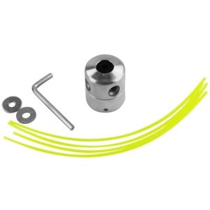 Universal Replacement Trimmer Aluminium with Strimmer Line Set Grass Cutter Replacement Accessories Fit for Most Lawn Mower