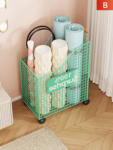 QINQI | Wheeled Storage Basket for Yoga Mats