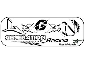 silincer knalpot racing Original Legend Generation type Lg Long 01 Black Doff inlet 50mm - 51 mm suara gahar