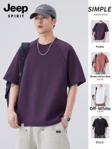 JEEP SPIRIT | Summer New American Style Casual Plain T-Shirt