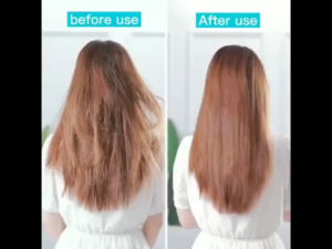 Serum Perawatan Rambut Rusak  Repair Hair Serum Oil 80ml Serum Pelembut Rambut Hair Oil Smoothing Hair