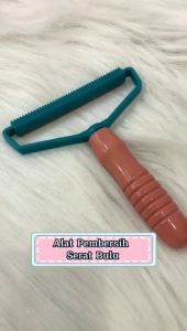 Alat Pembersih Serat Bulu 2in1 / Hair Removal Tool / Sikat Pengangkat Serat Rambut Di Pakaian