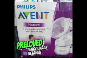 PRELOVED Philips AVENT Natural Breast Pump Single Electric SCF332/01