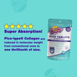My Daily Collagen Drink 100ml x 20 bottles + Pico Tablets 1 Pouch (120 tablets) - Collagen for skin anti-aging