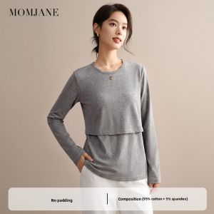 Mom Jane | Nursing Womens Top Lightweight Cotton Spring/Summer Padded