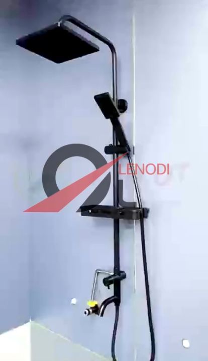LENODI Shower Kamar Mandi 1 Set/Shower Mandi Set Stainless/Mandi Shower Set Full Stainless Shower Colum Set Mandi