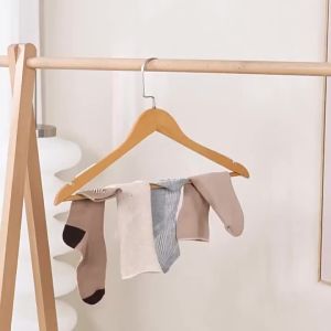 Drying Rack for Sock 20 Clip Organizers for Indoor Outdoor Travel Use Portable Outdoor Sock Clothesline