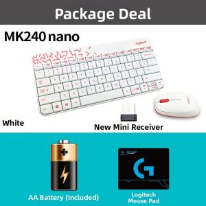 Logitech | Compact Wireless Mini Keyboard and Mouse Set
