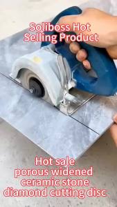 【Slabs Porcelain Ceramic Tile Marble Thin Cutting Blade Disc For Marble Machine Angle Grinder 100mm Diamond Dry Cutting Disc】