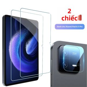 Bộ 2 Miếng Dán Bảo Vệ Màn Hình Kính Cường Lực Cho Xiaomi Pad 6 5 Pro 6S Pro 12.4 MiPad Redmi Pad-Phụ Kiện Màng Bảo Vệ Chống Trầy Xước