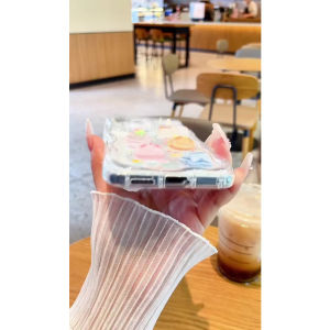 เคส Vivo V29 V30 V40 V27 V23 5G เคส Vivo V40 30 V27 Pro เยลลี่กันกระแทกแบบใสพร้อมตัวปกป้องกล้องถ่ายรูป Diy เคสโทรศัพท์ขอบครีมตุ๊กตาสามมิติใสกันการตก