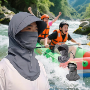 UV Protection Beach & Water Park Face & Neck Shade Hat