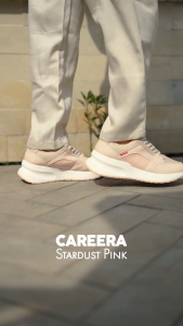 SNEAKYPAIR Careera Stardust Pink Sepatu Wanita Sneakers Sport Shoes