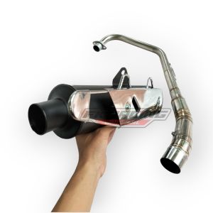 Knalpot Scorpio Standar Bobok Fullset Tiger Thunder 125 Verza Megapro Byson CB 150 Lama CBR Thailand