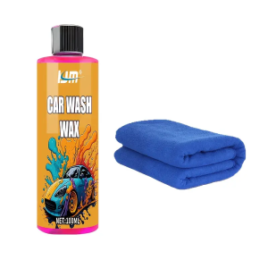 High-Density Pink Foam Car Waxoncentrated Formula with Foaming SoapCreates Mirror-Like ShineIntegrated Paint Protection