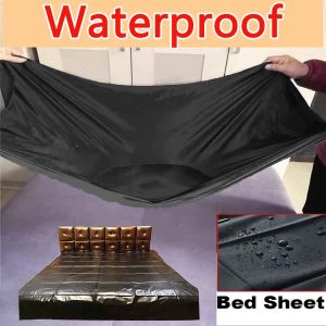 Leather Bed Flat Sheet PVC Waterproof SPA Couple Mattress Cover Adult Urine pad Oil Proof Full King Pad Game Massage Mat Cussion