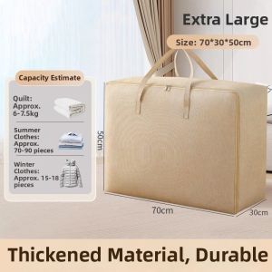 SIVASS | Large Capacity Moving Storage Bag Special for Clothes and Bedding
