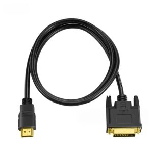 BSN | Cáp Chuyển Đổi HDMI-Tương Thích HDMI Từ Đầu Đực Sang DVI Đầu Đực 24 + 1 DVI-D Mạ Vàng 1080P Cho HDTV DVD Máy Chiếu PlayStation 4 PS4/3 TV Box