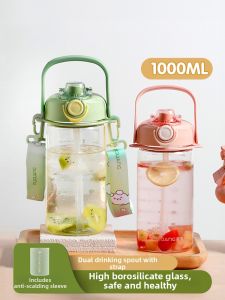 Fuguang | High Borosilicate Glass Tumbler Large Capacity Sipping Sport Childrens Water Bottle