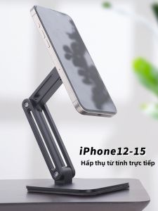 iokex | Đế Đỡ Điện Thoại và Máy Tính Bảng Có Thể Gấp và Quay Có Từ