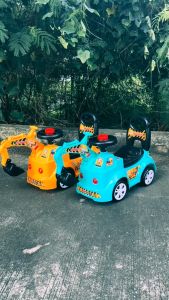 DTX แม็คโครตักดิน ของเล่นเด็ก มีเพลงมีไฟ ที่ตักบังคับได้ รถนั่งเด็ก รถขาไถ แม็คโคร ของเล่นเด็ก