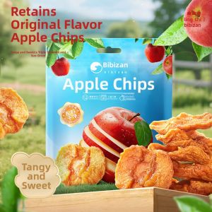 BIBIZAN | Snack Dried Apple Slices 60g