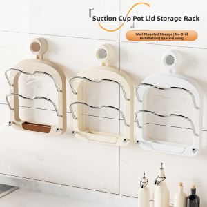 POSHU | Suction Mounted No-Drill Kitchen Organizer Rack