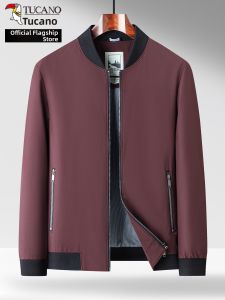 TUCANO | Business Casual Jacket Baseball Collar Men