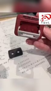TWOL SHOP 1pcs Retro Mini Tape Recorder Keychain Fun Singing Music Playing Keychain Couple Friend Gift