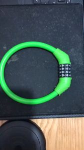 Khóa Dây Xe Đạp 4 Số Lõi Thép Đường Kính 12mm Chống Trộm Siêu Bền Dài 40cm - Chính hãng dododios