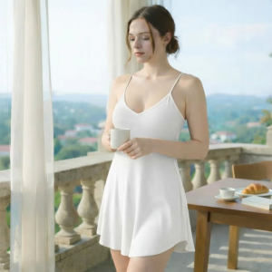 Marie Cotton Spandex Dress Women Casual Daily Wear M-XL