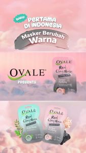 OVALE Real Clay Mask Acne Prone / Perfect Purifying 10g
