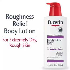 Eucerin Roughness Relief Lotion Fragrance Free 500 ml ยูเซอริน ลดการอักเสบและความเหมือน ให้ผิวเป็นชมชื้น
