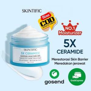 [ TASYA FARASYA Approved ] SKINTIFIC  30 GR moisturizer 5X Ceramide Skin Barrier Mouisturizer Gel