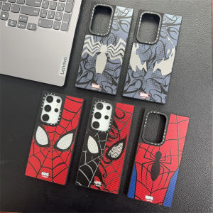 เคสโทรศัพท์กระจกด้วยรูปแบบ Spider-Man สำหรับ Samsung Galaxy S25 S25 S25เป็นพิเศษ S24 CASE-TT-FY S24พิเศษที่มีการออกแบบที่ปกป้องเหนือกล้องเพื่อ S23อัลตร้า