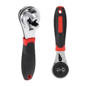 HUANXIQIAN | Adjustable Ratchet Wrench Multi-Functional Activity Open-End Wrench