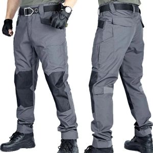 Tactical Pants Men Combat Pants Cargo Trousers Camo Multicam Trekking Hunting Clothes Wear Resistant Work Pant Multi-pocket