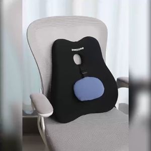 Bộ gối đầu và tựa lưng Awesome chống gù thiết kế cục matxa tác động trực tiếp đến vị trí đau nhức