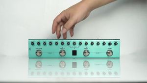 Pedal Đa Hiệu Ứng M-VAVE Tank-G Có Thể Sạc Lại Với 36 Preset 9 Khe Preamp 8 Khe IR Cab Hiệu Ứng Modulation Delay Reverb