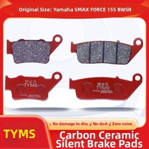 GUMARDE | Tengyunma Ceramic Brake Pads for Yamaha SMAX FORCE 155 Jinzhan 4th Generation BWSR Disc Brakes