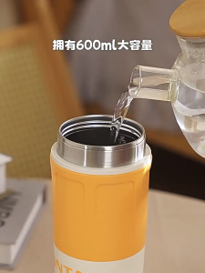 600ml Portable Electric Kettle – Fast Boiling Mini Travel Water Boiler with Auto Shut-Off Compact for Trip & Office