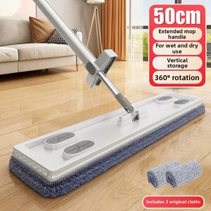 Easy-clean No Hands Wash Flat Mop