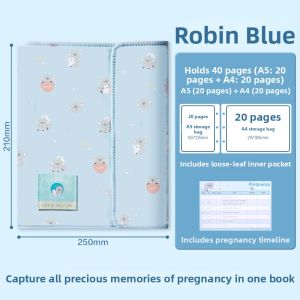 deli | Pregnancy Check-up Record Book Portable