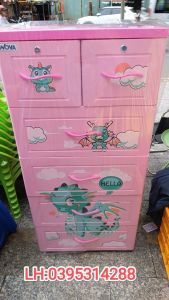 Tủ nova 5 ngăn rồng bay Đại Đồng Tiến ( ngang 60 cm)