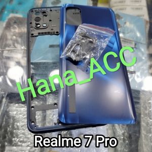 Cessing Hausing fullset Realme 7 Pro Backdor + Tulang bazzel tutup mesin