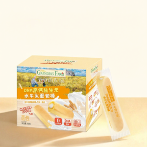 Grandpas Farm | Red Bean and Chinese Yam Water Buffalo Milk Bread Sticks Breakfast Snacks