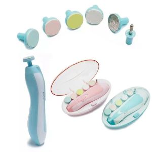 -Multifunctional Electric Baby Cutter Trimmer Manicure Tool Set Baby CareNail Trimmer Baby Nail File Clippers Toes Fingernail